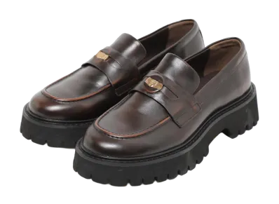 ANDMARY Women's Blair Basic Loafer "Brown"