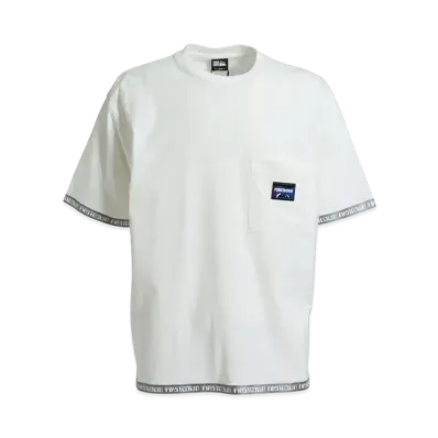 FIRST DOWN REFLECT LOGO S/S T "Off White"