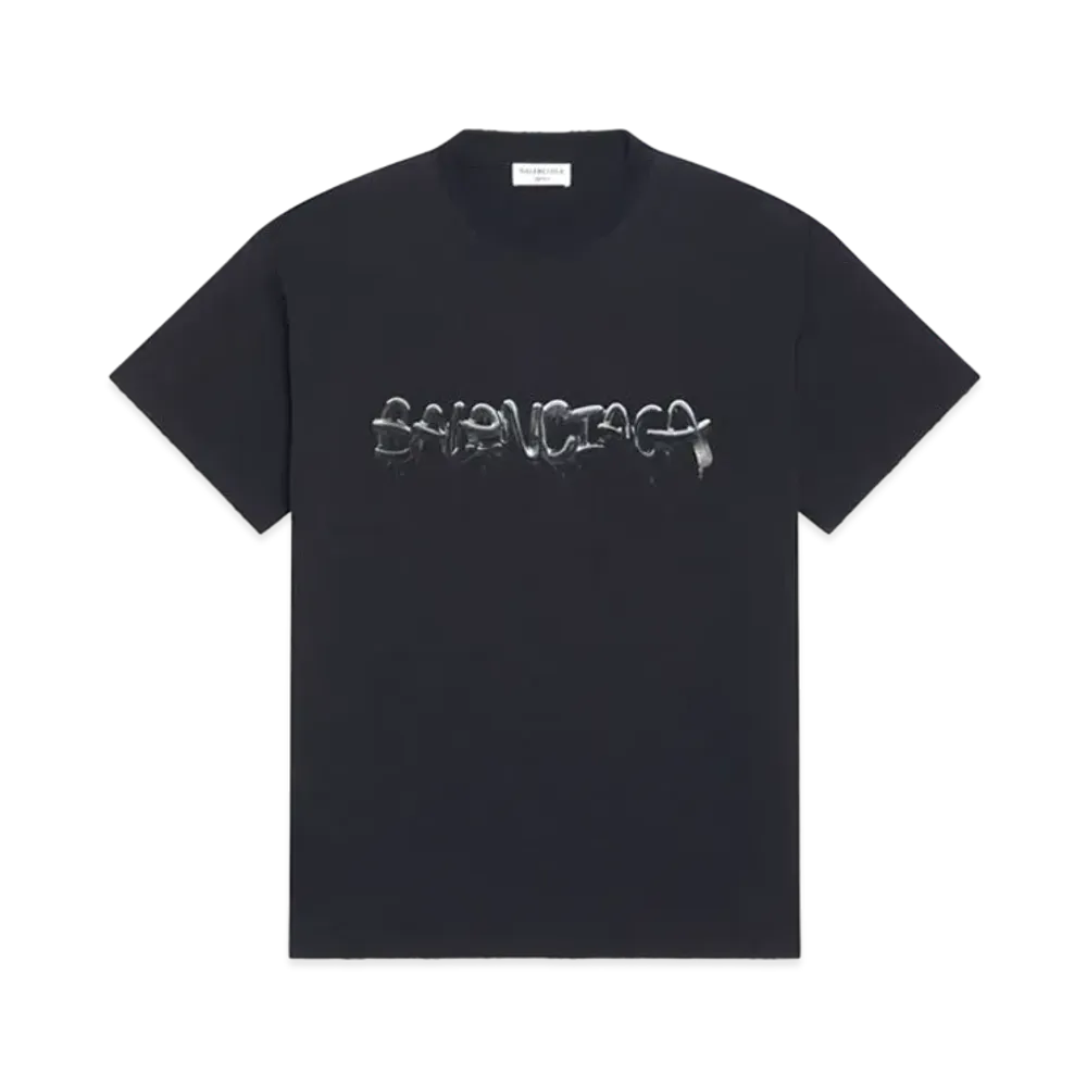 BALENCIAGA Slime T-shirt Medium Fit "Black"