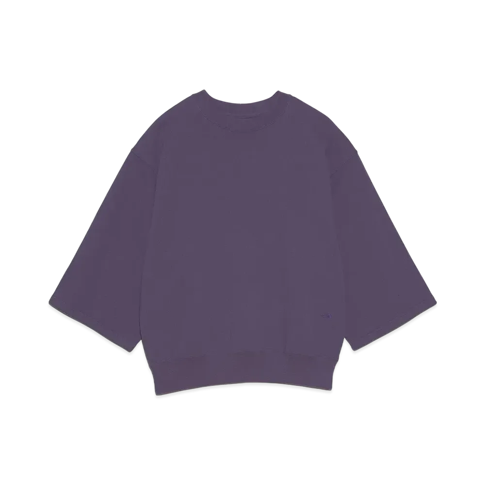 The North Face PURPLE LABEL 11oz Field Cropped Sleeve Sweatshirt "Smokey Purple"