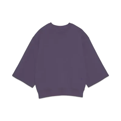 The North Face PURPLE LABEL 11oz Field Cropped Sleeve Sweatshirt "Smokey Purple"