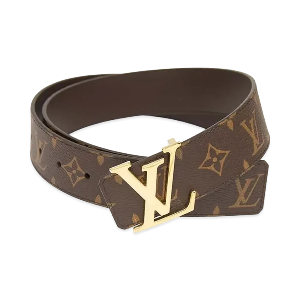 Louis Vuitton Monogram LV Initial Belt "Gold"