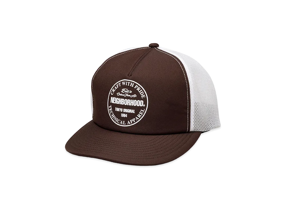 NEIGHBORHOOD Mesh Cap-2 "Brown"