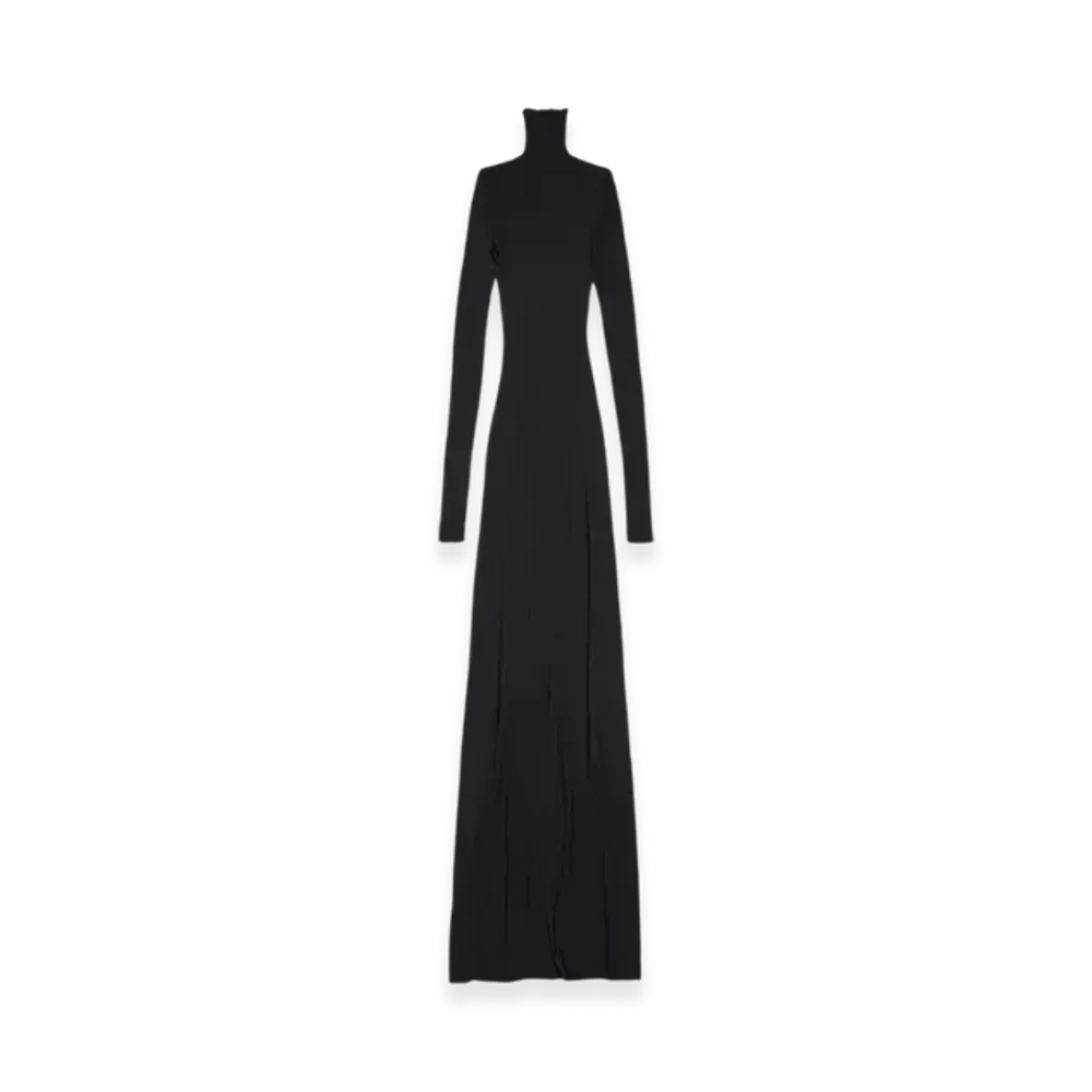 BALENCIAGA Women's Seamless Flat Dress "Black"