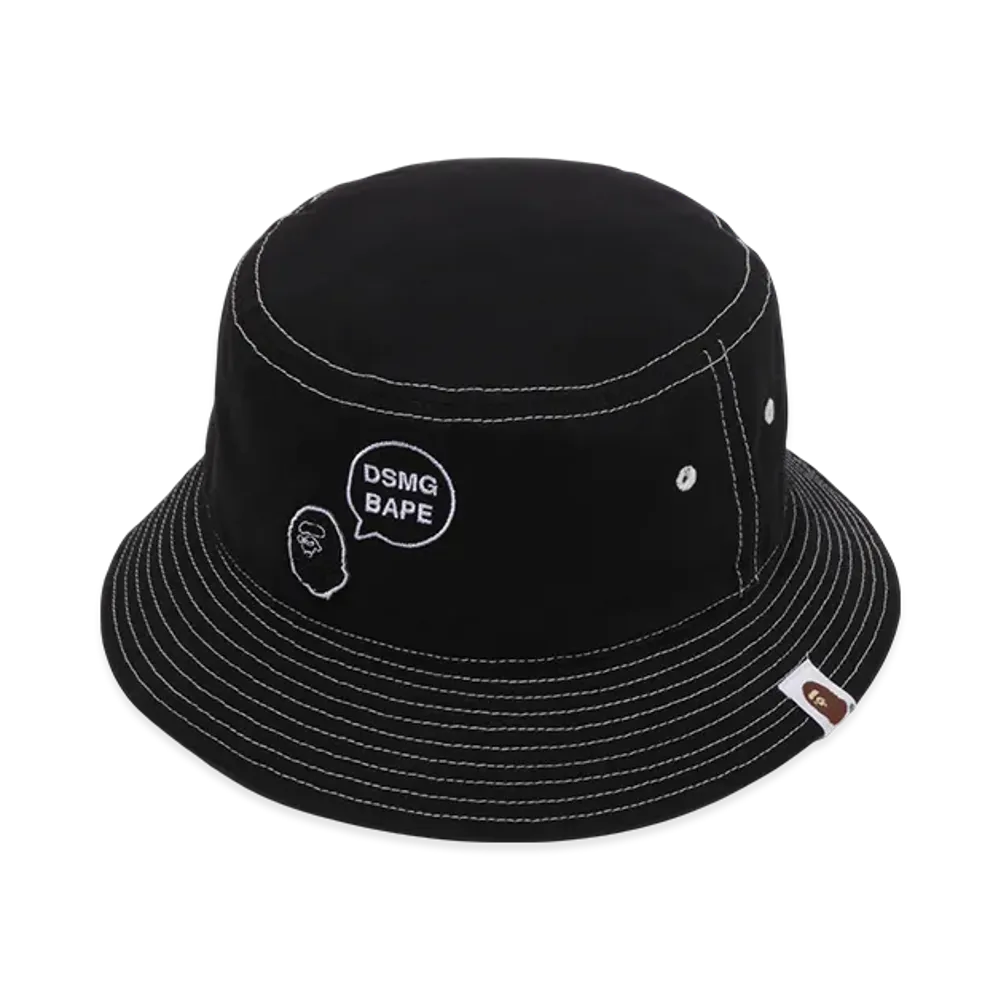 A BATHING APE x Dover Street Market Ginza Bucket Hat "Black"