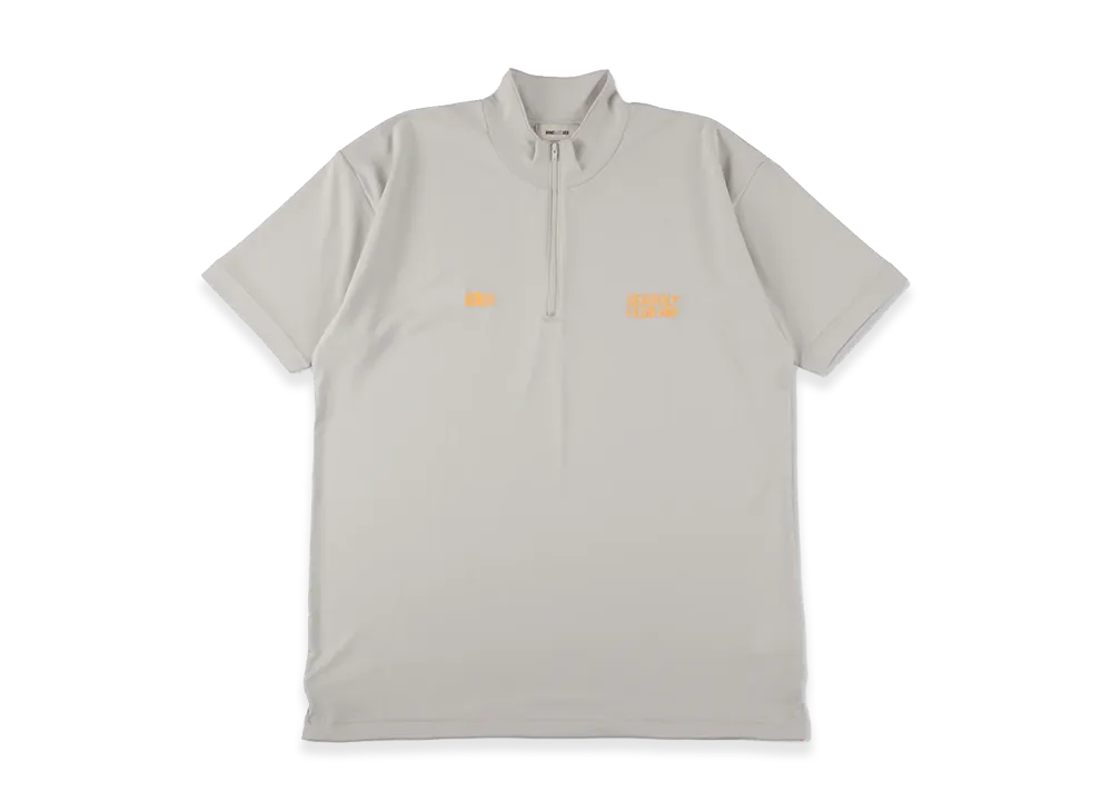 WIND AND SEA Golf Mock Neck S/S Tee "Light Beige"