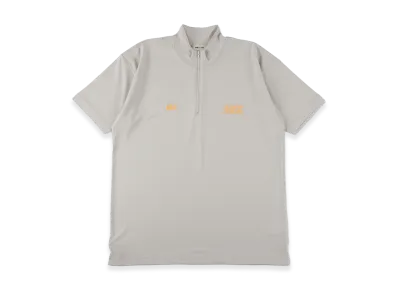 WIND AND SEA Golf Mock Neck S/S Tee "Light Beige"