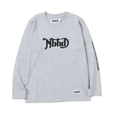 NEIGHBORHOOD OT . Tee LS-4 "Gray"