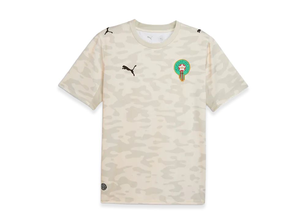 PUMA x Salehe Bembury x Morocco Football Replica Short Sleeve GK Shirt "Alpine Snow/Desert Dust"