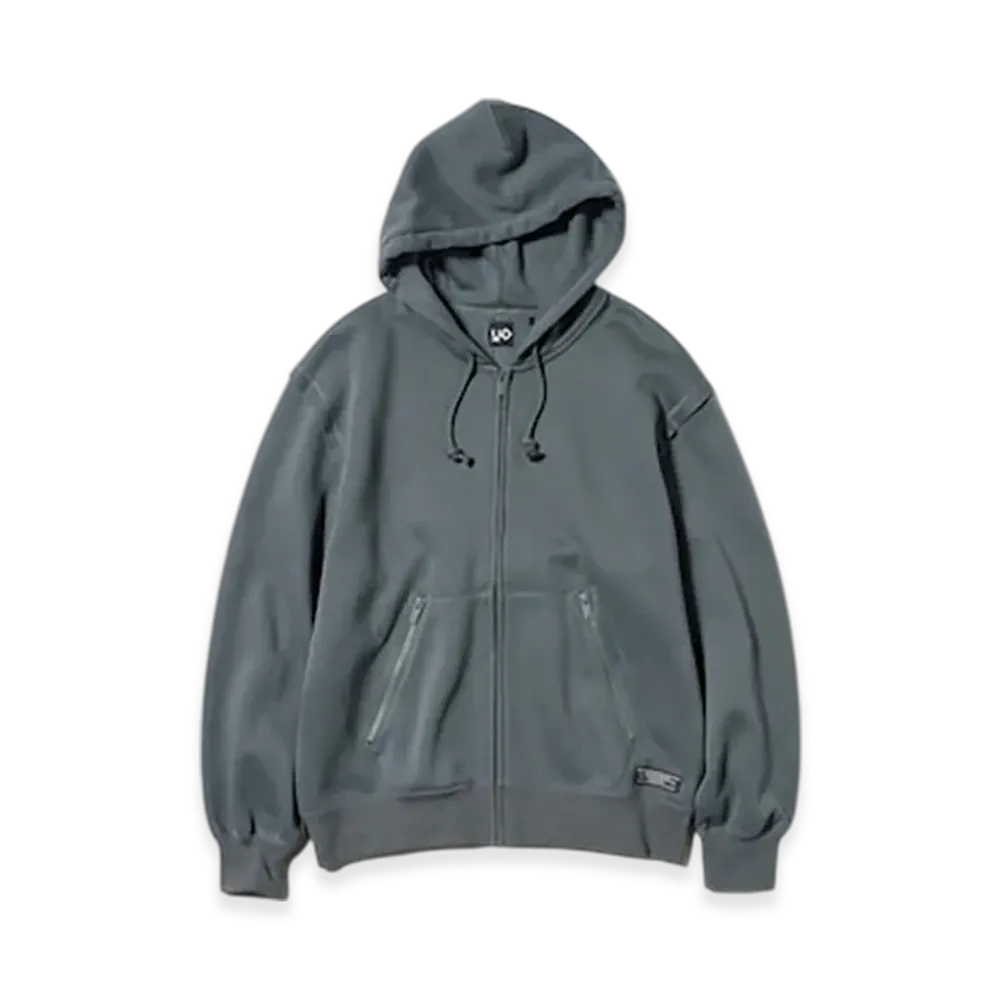 GU x UNDERCOVER Heavyweight Sweat Full Zip Parka "Dark Green"