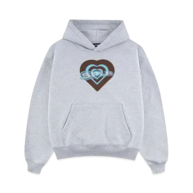 SPLR Dizzy Rhinestone Hoodie "Grey"