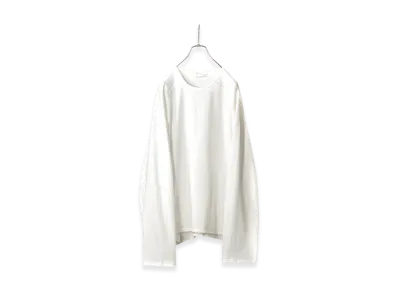 ANCELLM C/R LS T-Shirt "White"