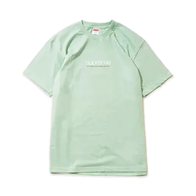 Supreme Five Boroughs Tee "Pale Aqua"