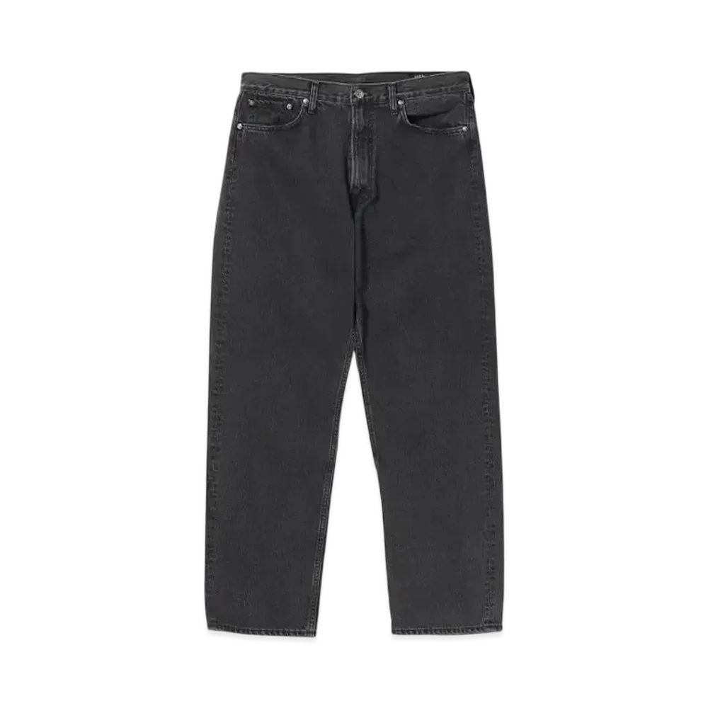 orSlow 101 Dad's Fit Pants "Black Denim Stone"