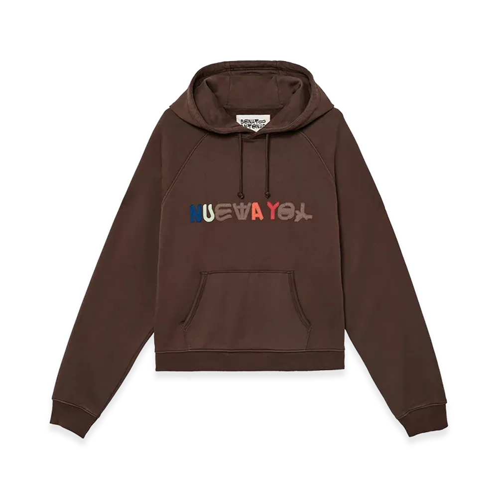 ZARA x Bad Bunny Benito Antonio Patch Hoodie "Brown"