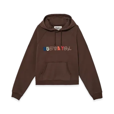 ZARA x Bad Bunny Benito Antonio Patch Hoodie "Brown"