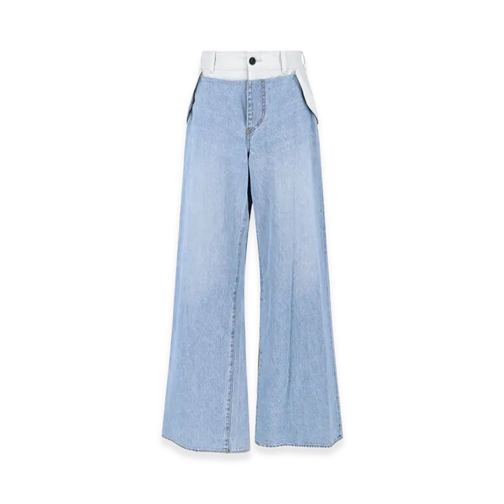 sacai Women's Jeans "Blue"