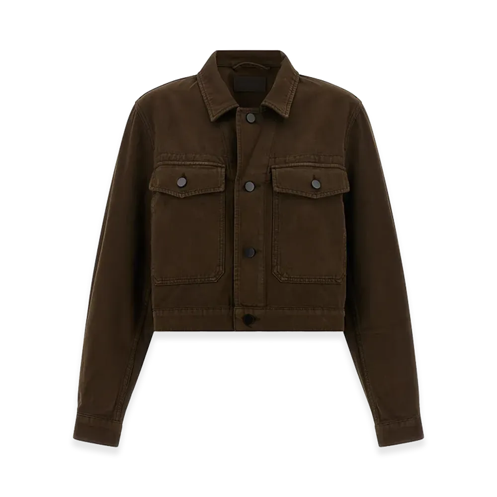 LEMAIRE Women's Blouson Crop "Brown"