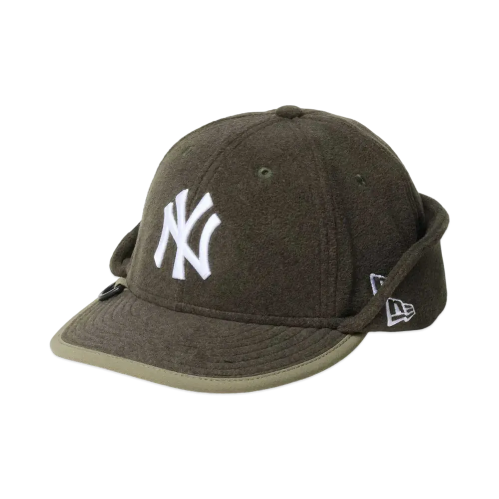 NEW ERA Angler Collection New Era Outdoor LP 59Fifty Flip Down Polartec 200 New York Yankees "Olive"