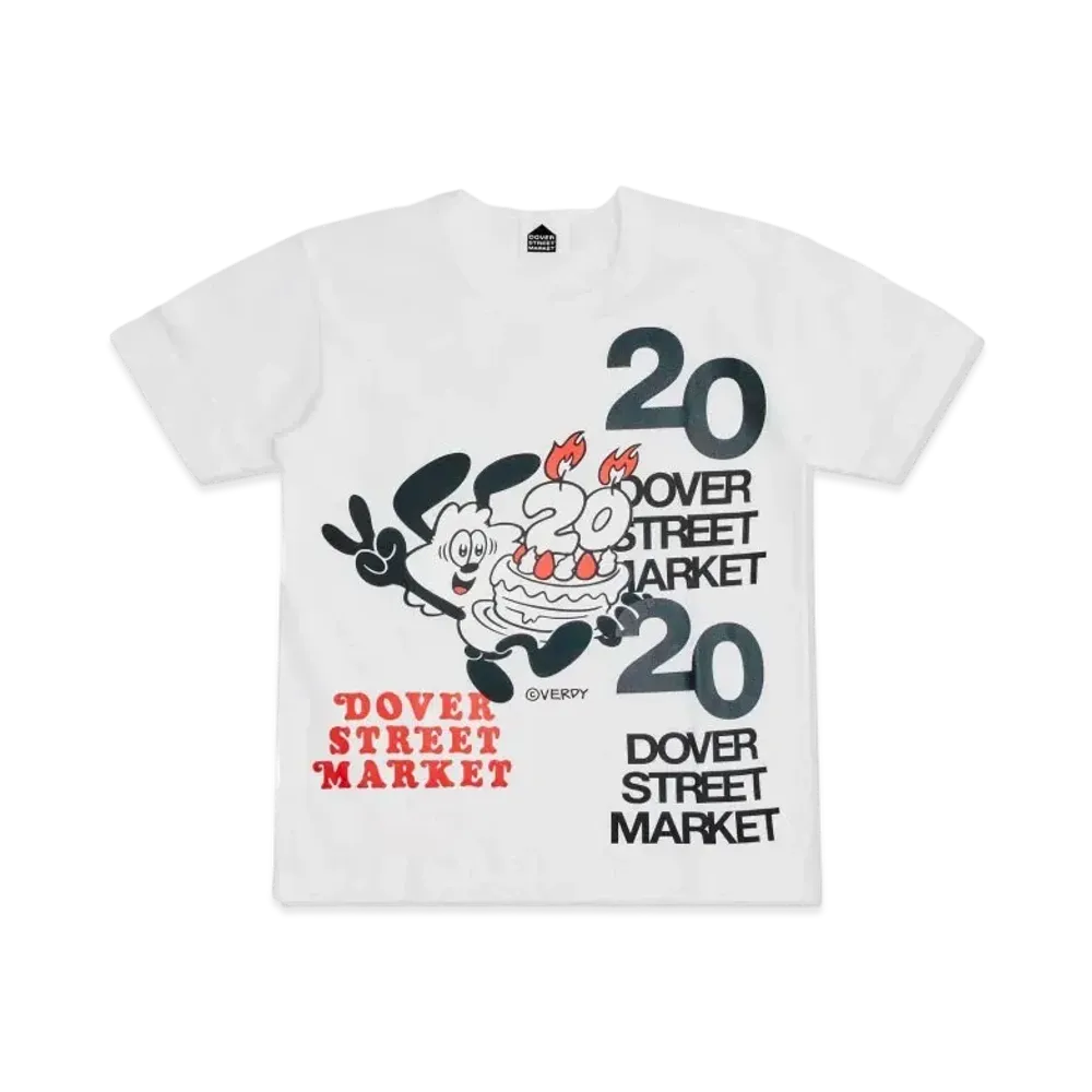 Dover Street Market London x Verdy 20th Anniversary Tee "White"