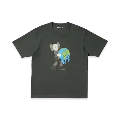 UNIQLO x KAWS UNIVERSE UT/Relaxed Fit "Gray"