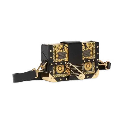 FENDI x Versace Fendace Leather Bag With Multicolor Print "Multicolor"