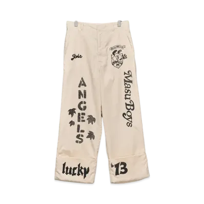 MASU x VERDY M.B.C. M.B.C. Memorial Pants "Cream"