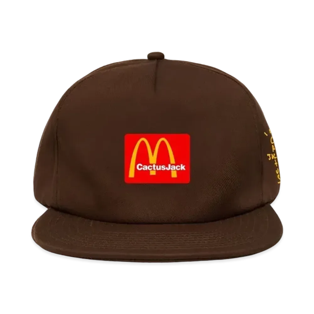 Travis Scott Cactus Jack x McDonald's Cj Arches Hat "Brown"