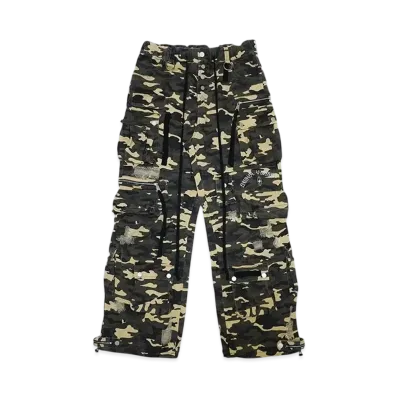 T.C.R BY TOUCHER T.C.R NUOVA VISIONE BAGGY CARGO PANTS "CAMO"