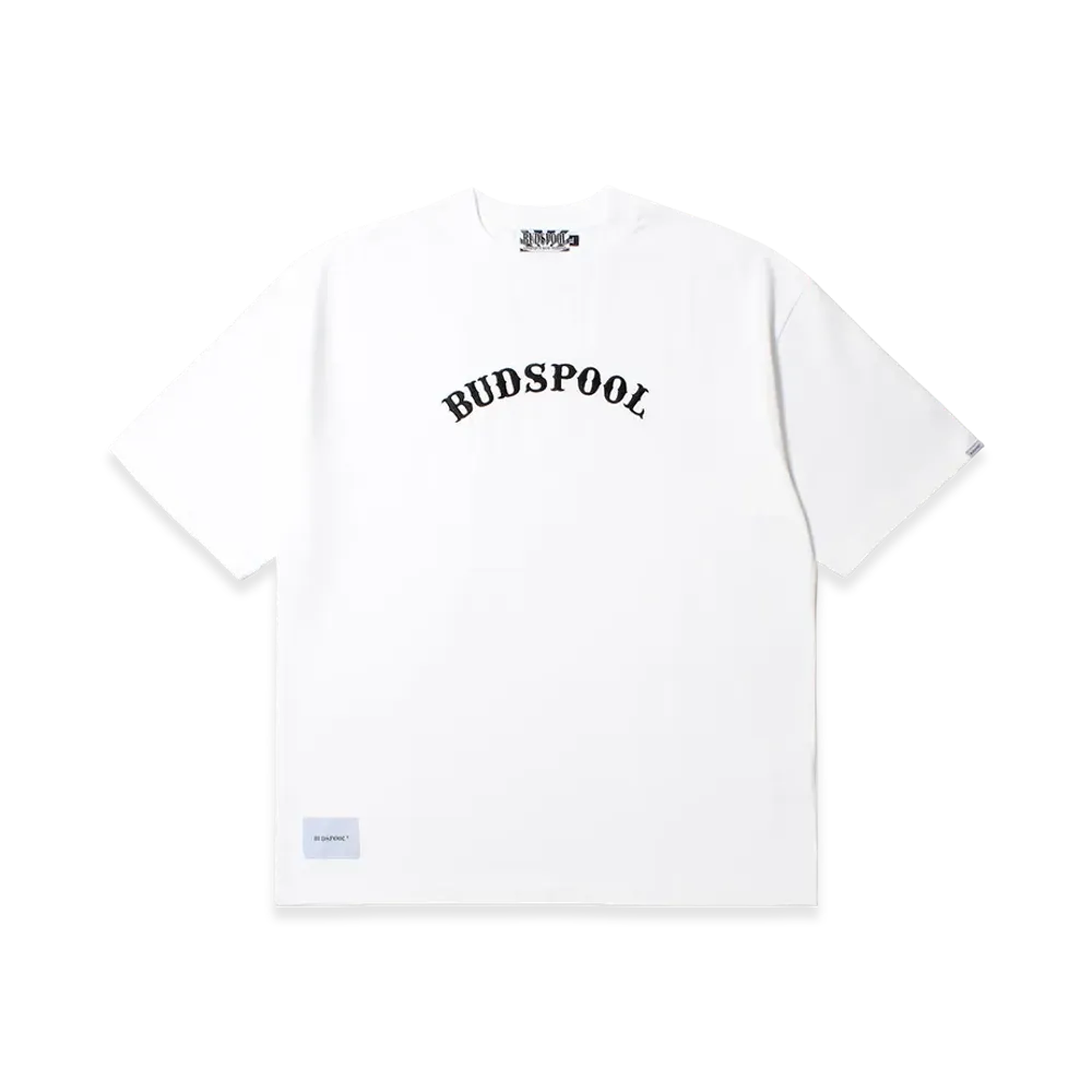 APHRODITEGANG Budspool Arch Logo Embroidery S/S Tee "White"