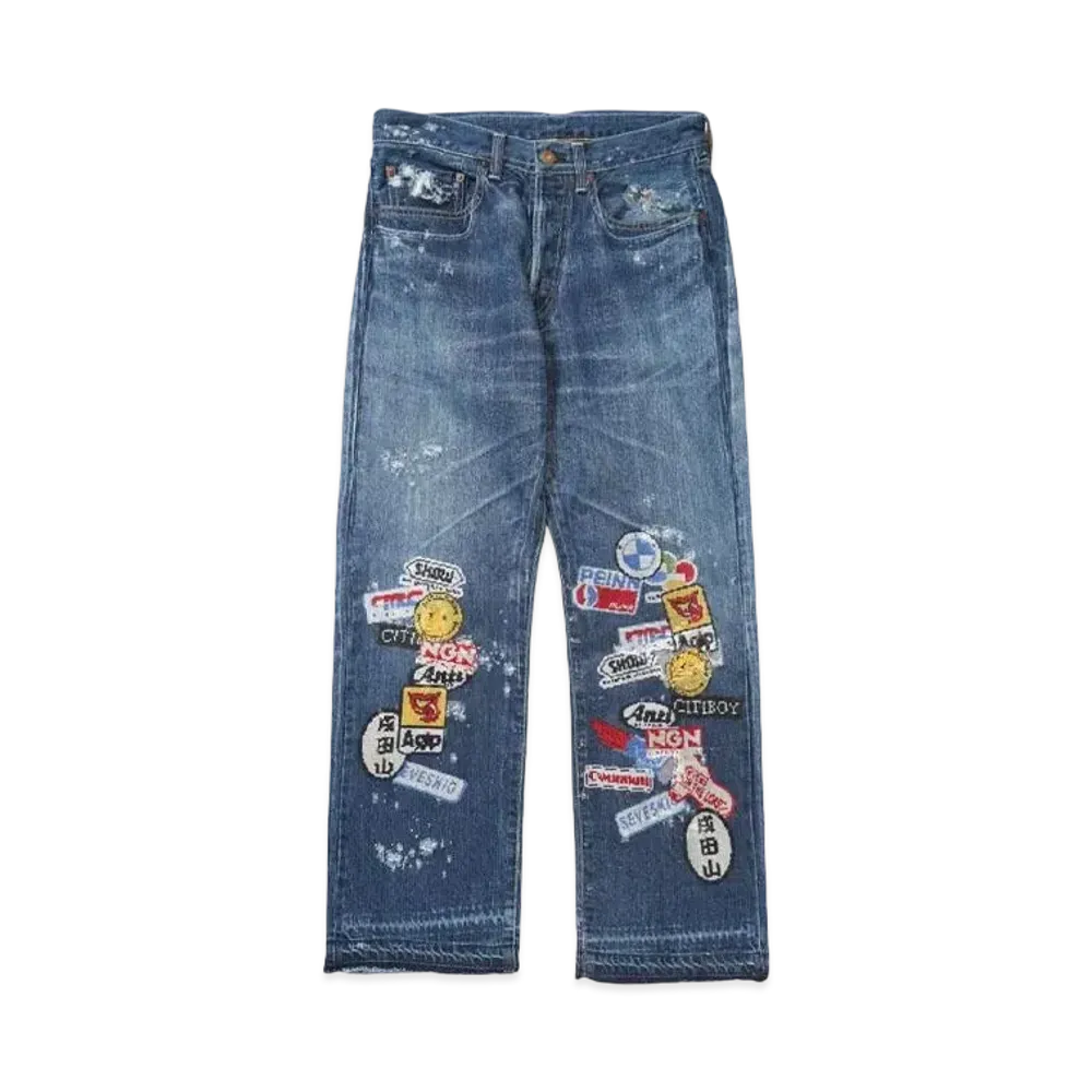 SEVESKIG vs J.W.DAVIS 2501XX Ver,Wappen Bomb "INDIGO"