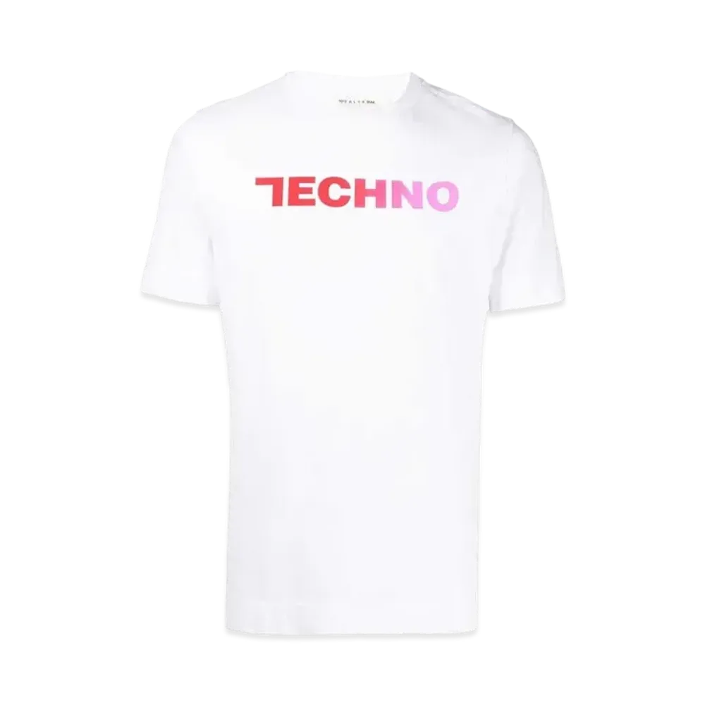 1017 ALYX 9SM Slogan Print T-Shirt "White"