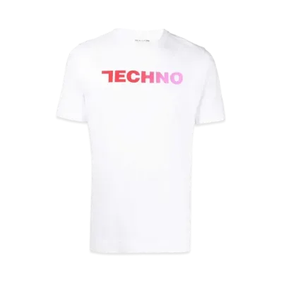 1017 ALYX 9SM Slogan Print T-Shirt "White"