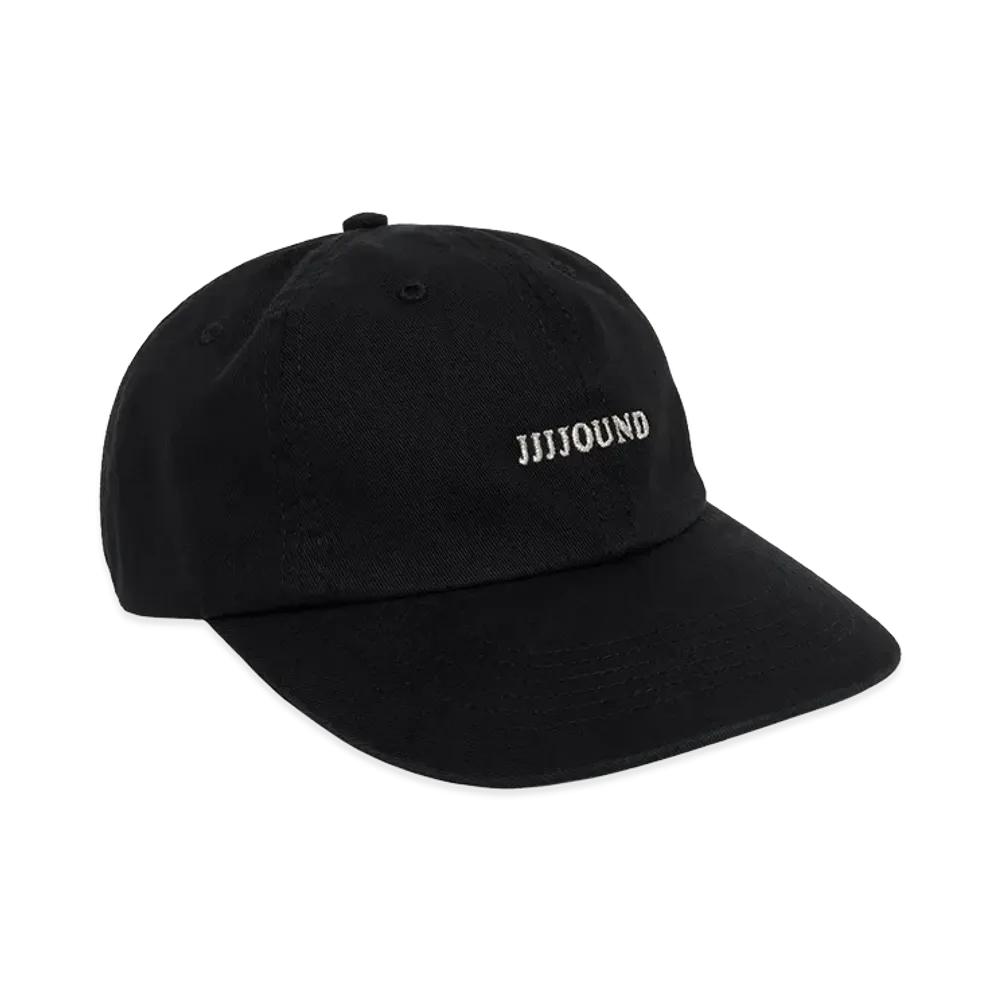 JJJJound Logo Weekend Cap "Black/Silver"