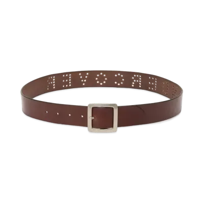 UNDERCOVER Howe Hide Leather Belt "Brown"