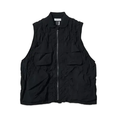 FACETASM PATCHWORK VEST"NAVY"