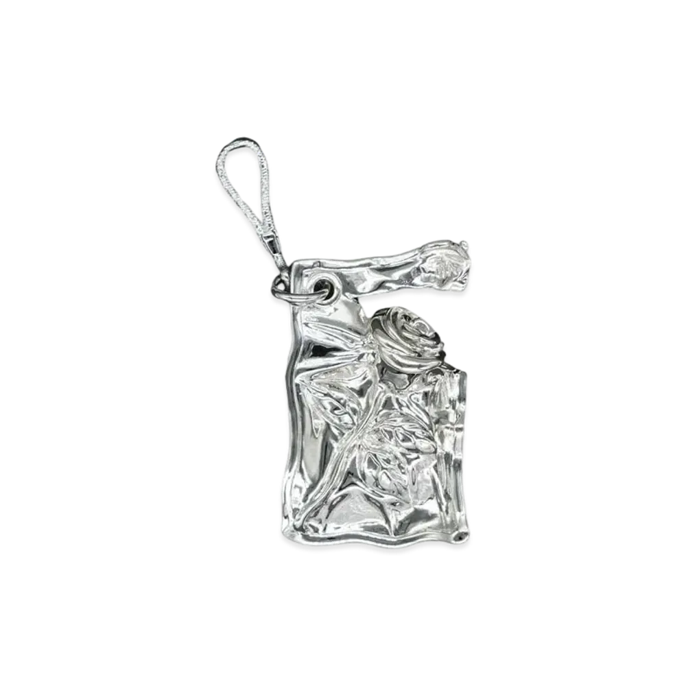 WTLA Sealed Rose Pendent "Silver-Plated"