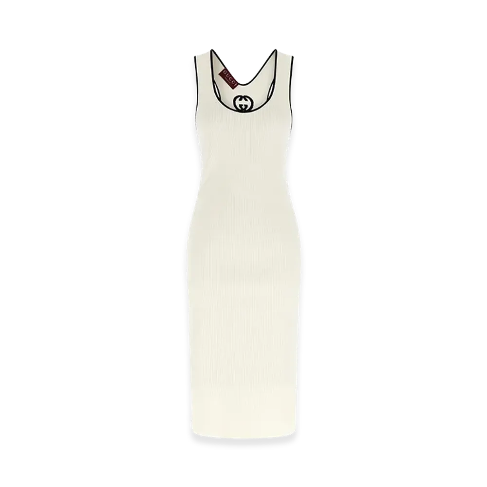 GUCCI Women's 'Doppia G' Dress "White"