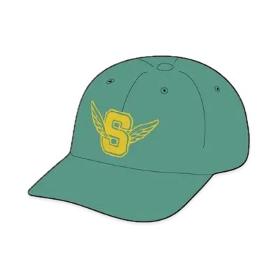 Supreme Wings Logo 6-Panel "Light Pine"