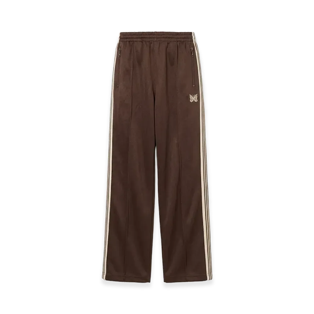 NEEDLES x STUDIOUS Track Pant - Poly Smooth "Brown"