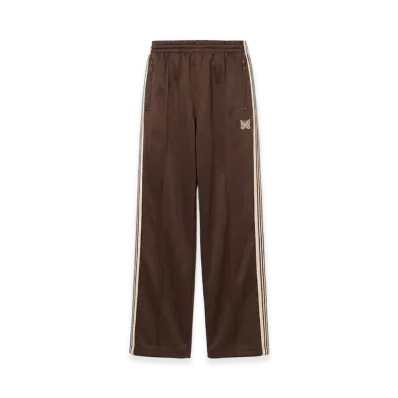 NEEDLES x STUDIOUS Track Pant - Poly Smooth "Brown"