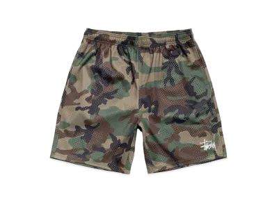 Stussy Basic Mesh Short "Woodland Camo"