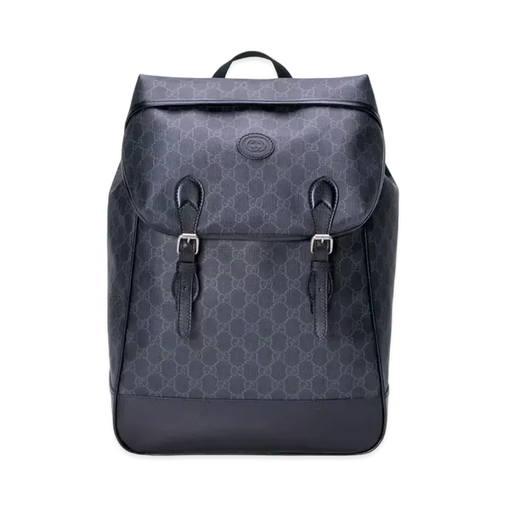 GUCCI Interlocking G Medium Backpack GG Supreme "Black"