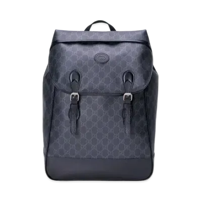 GUCCI Interlocking G Medium Backpack GG Supreme "Black"