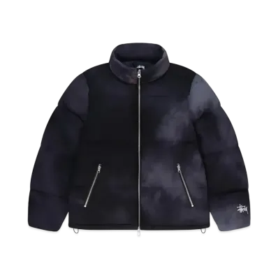 Stussy Recycled Nylon Down Puffer "Black"