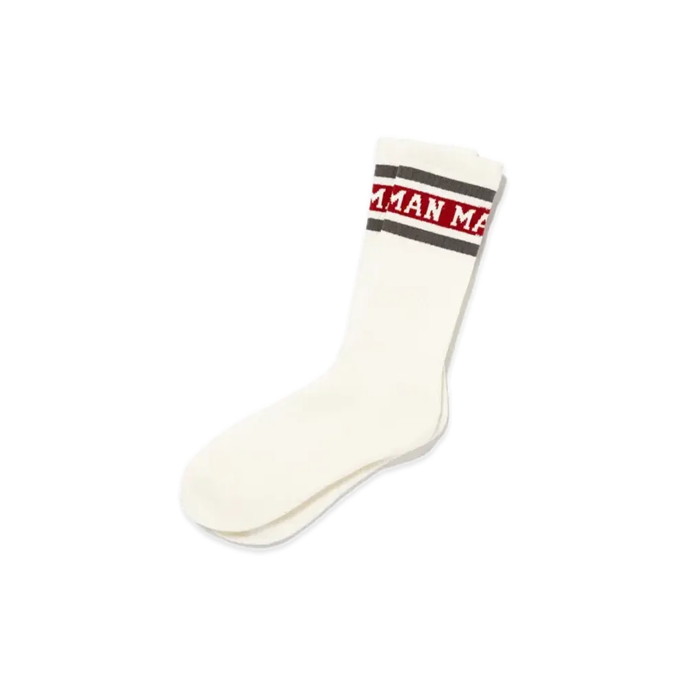 HUMAN MADE Line Socks "Gray"