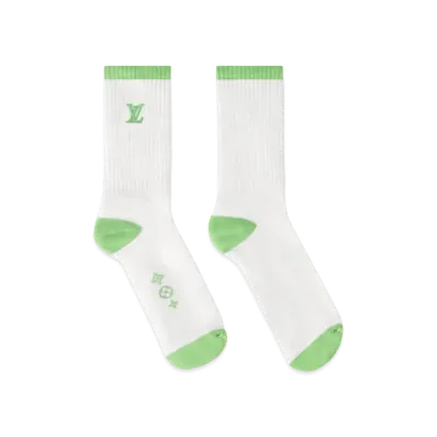 Louis Vuitton Trainers Socks "Vert"