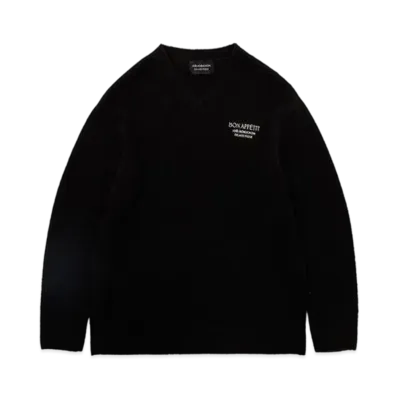 GELATO PIQUE x JOEL ROBUCHON HOMME Pullover "Black"