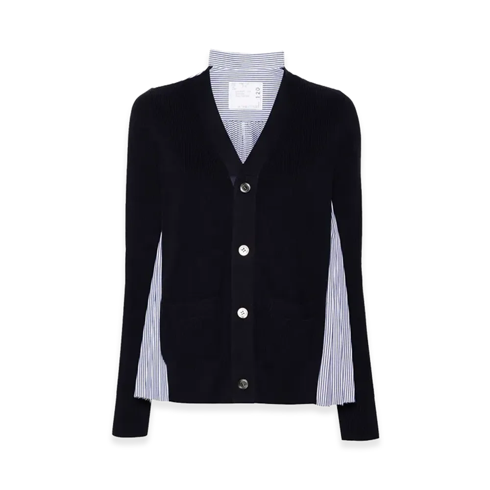 sacai Women's Sweaters "Navy"
