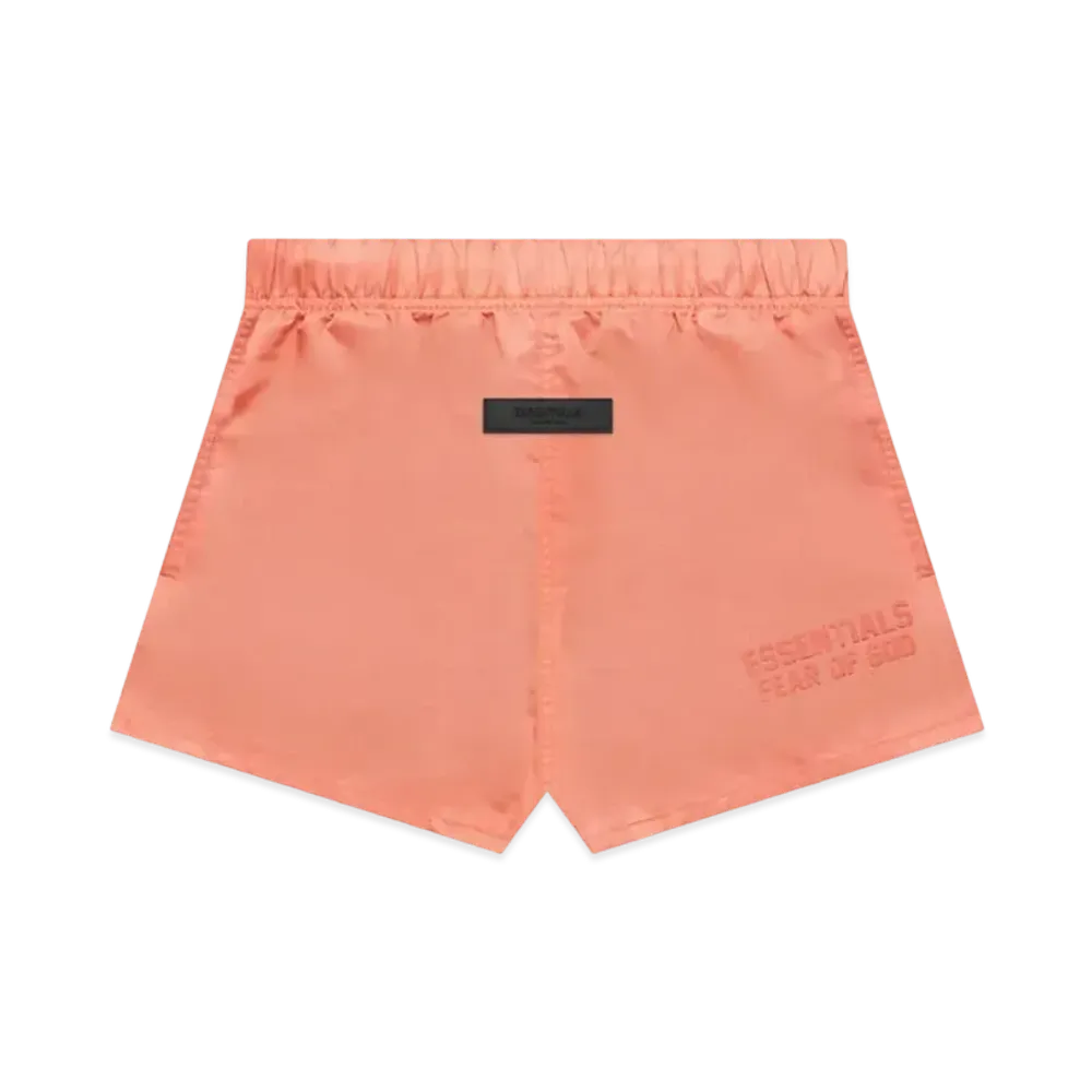 FEAR OF GOD ESSENTIALS Running Shorts "Coral"